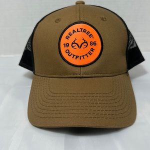 Realtree Men’s Trucker Hat SnapBack Brown Black NWT